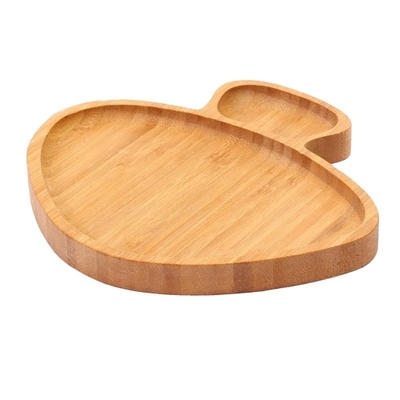 Babykinderen Bamboe-trays in paddenstoelvorm met dinerplaat in moderne stijl
