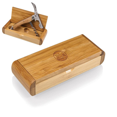 Functioneel ontwerp Bamboesculptuur Geschenkdoos Deluxe Korkscrew 31.75 x 31.75 x 19cm