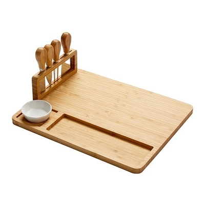 Afwasmachine Veilig Kaas Bamboe Snijplank Serveren Tray