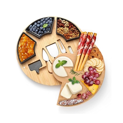OEM Keuken Snijplank Bamboe Kaas Serveren Tray Acacia Hout