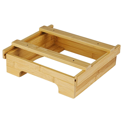 Tafelgereedschap Type Dinerware Bamboe Onder Kasten Papier Plaat Dispenser Voor Uw Keuken