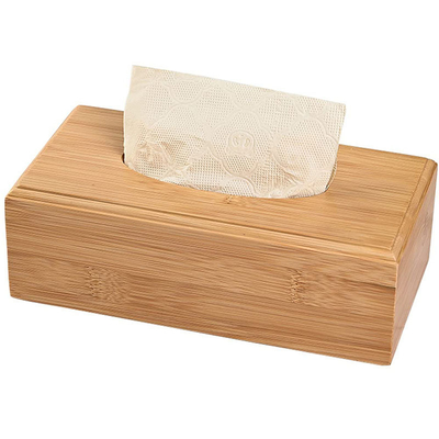 Custom Design Accepted Home Fresh Design Duurzaam Bamboe Tissue Box Holder Cover