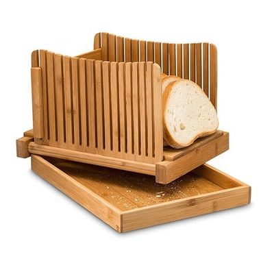 Voorraad Bamboebrood snijmachine met multifunctioneel ontwerp 34cm x 24cm x 21cm