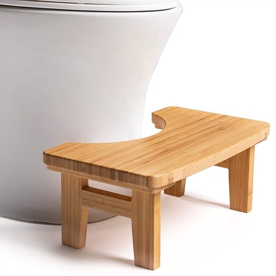 EU gecertificeerd toilet bamboe hout badkamer trap kruk voor kinderen