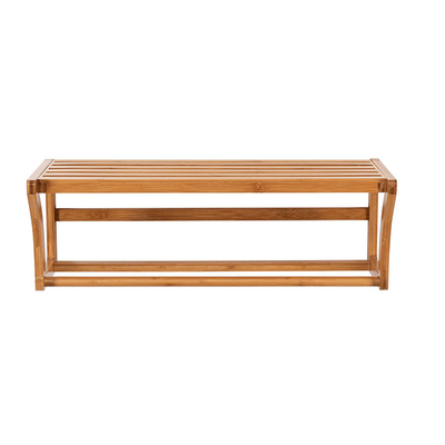 ODM Duurzaam bamboe handdoek Rack Rail Wall Mounted Shelf