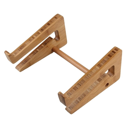 Modern ontwerp draagbare bamboe laptop bureau stand voor slaapkamer comfort en gemak