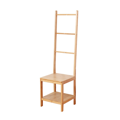 Strandtuin Duurzame bamboe buitenstoelen met rugleuning