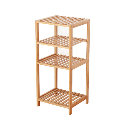 Rectangular bamboe schoenrek Schappenrek Berging Kooi Ademhalend Huishoudelijk Berging