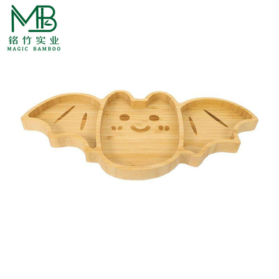 Halloween Bamboe Bat Shape Diner Plaat