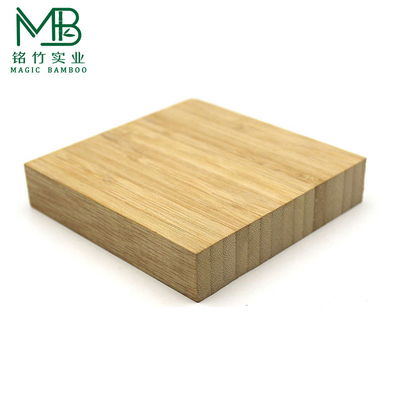 Aanpasbaar verticaal granulair bambu-plywood met E0-formaldehyde-emissieplaat Grootte en dikte